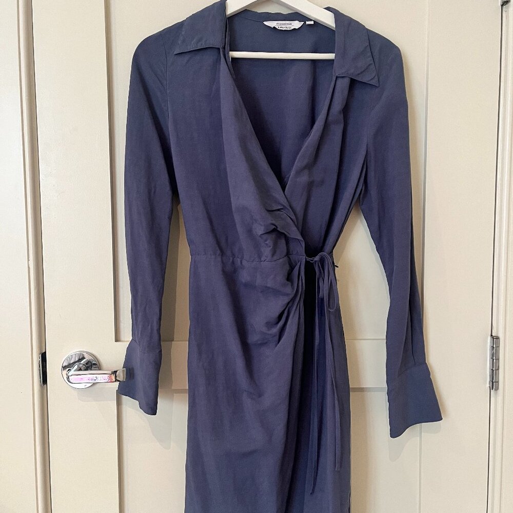 Blue Wrap Dress & Other Stories